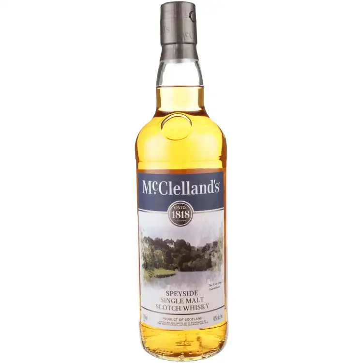 Mcclelland S Single Malt Scotch Speyside 80 750Ml Whiskey