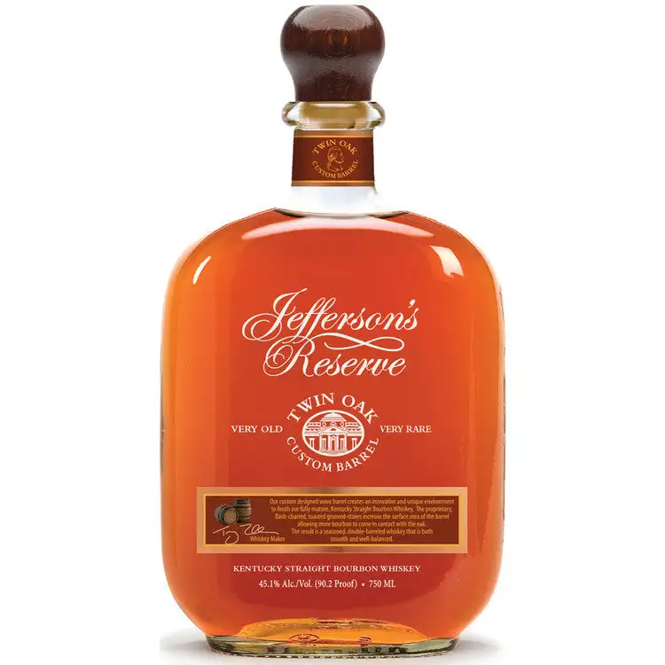 Jefferson S Straight Bourbon Reserve Twin Oak Custom Barrel
