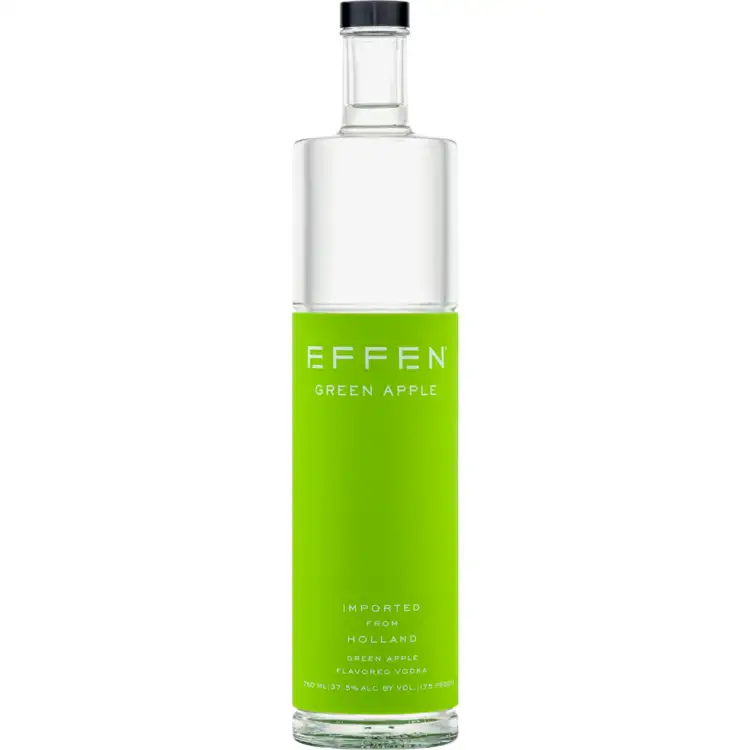 Effen Green Apple Flavored Vodka 75 1 75L 1.75L