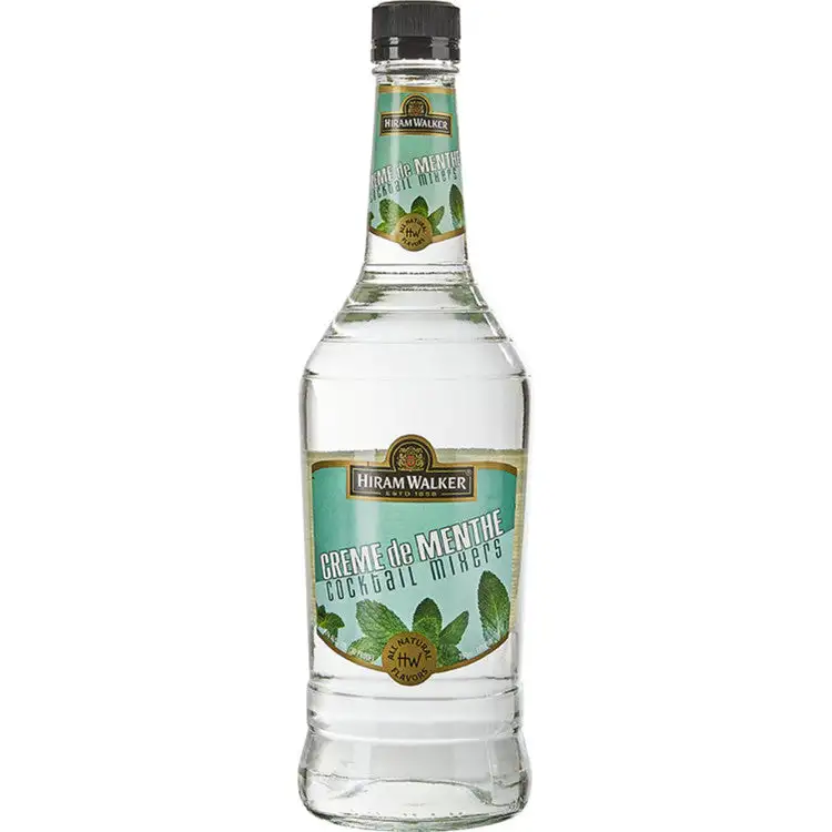 Hiram Walker Creme De Menthe White 30 1L Spirits