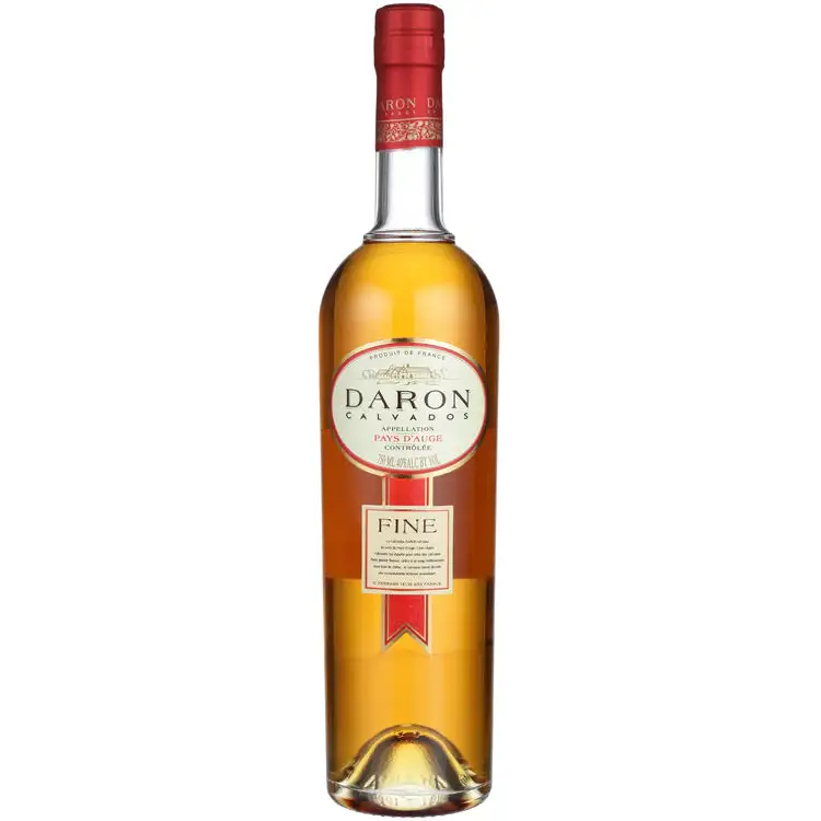 Daron Calvados Pays D Auge Fine 5 Yr 80 750Ml Spirits