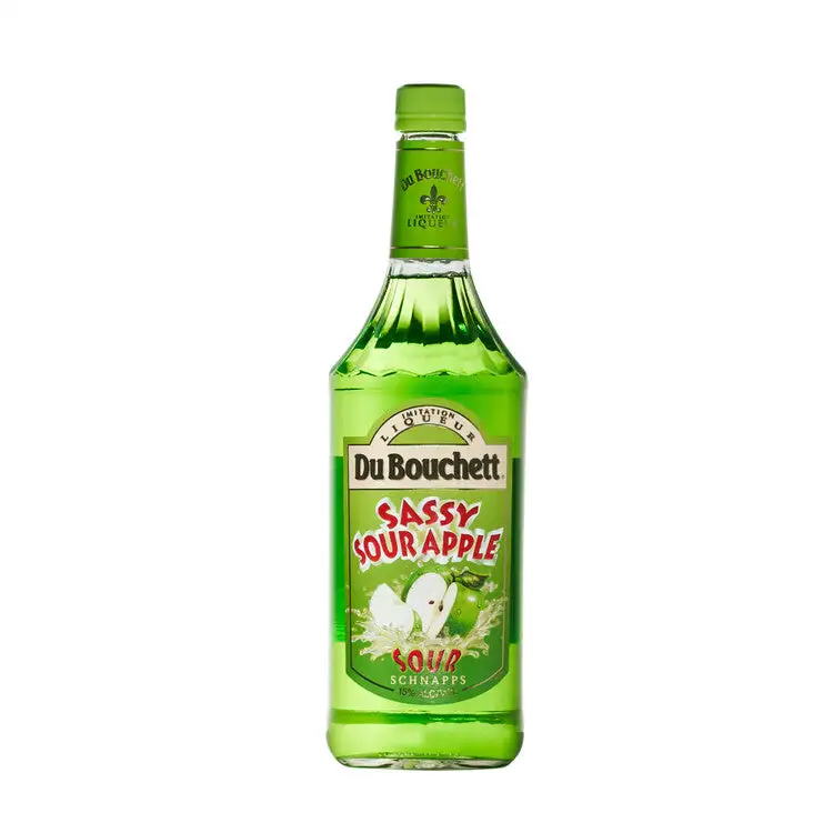 Du Bouchett Sour Apple Schnapps Sassy 30 1L Spirits