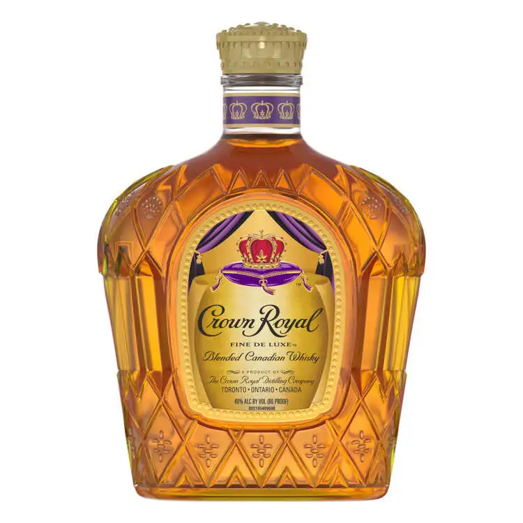 Crown Royal Canadian Whisky Fine Deluxe 80 1L Whiskey