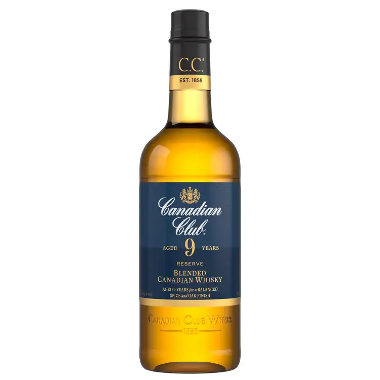Canadian Club Whisky Reserve 9 Yr 80 750Ml Whiskey