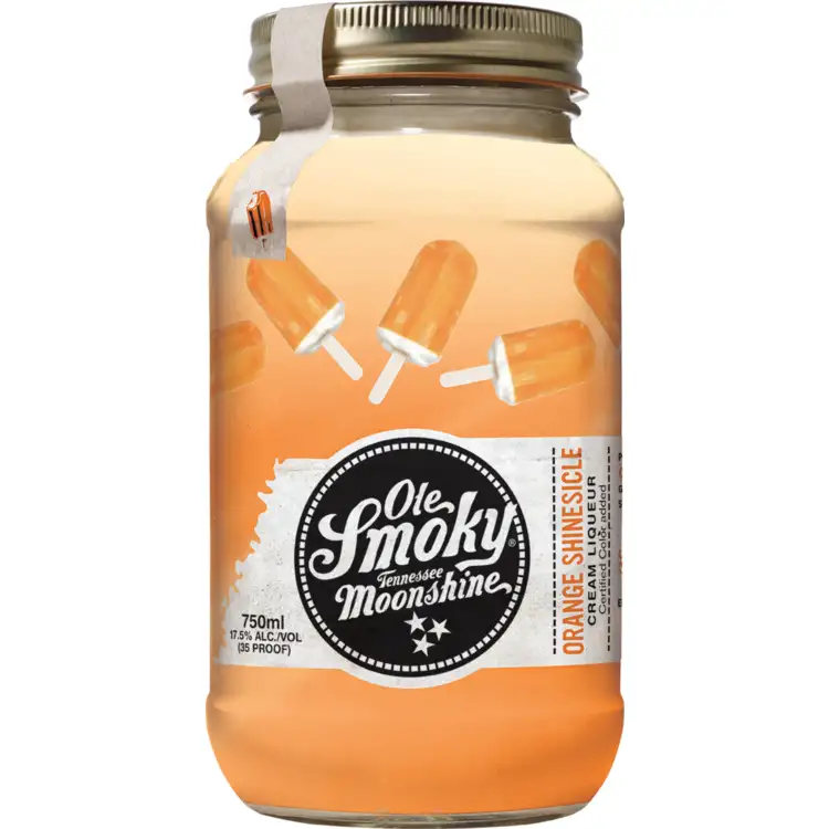 Ole Smoky Orange Shinesicle Cream Liqueur 35 750Ml Spirits