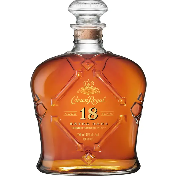 Crown Royal Aged 18 Years Extra Rare Blended Canadian