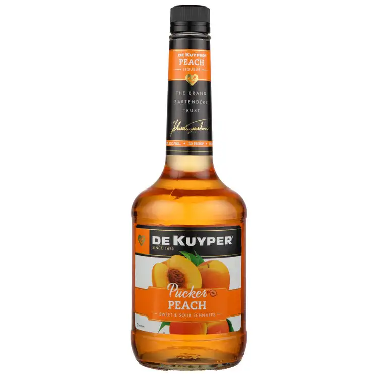 Dekuyper Sour Peach Schnapps Pucker 30 1L Spirits