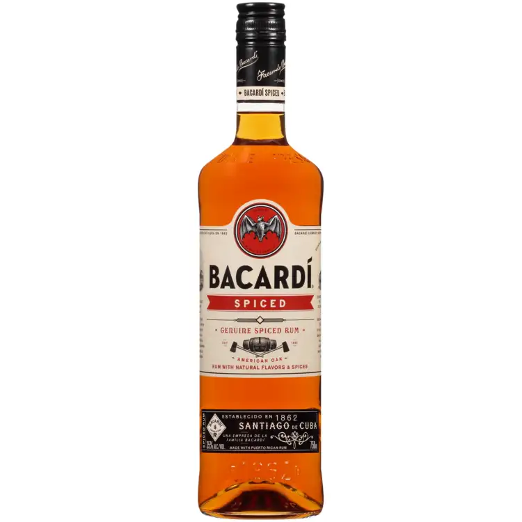 Bacardi Spiced Rum 70 750Ml