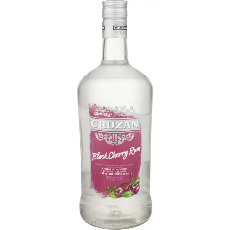 Cruzan Black Cherry Flavored Rum 42 1L
