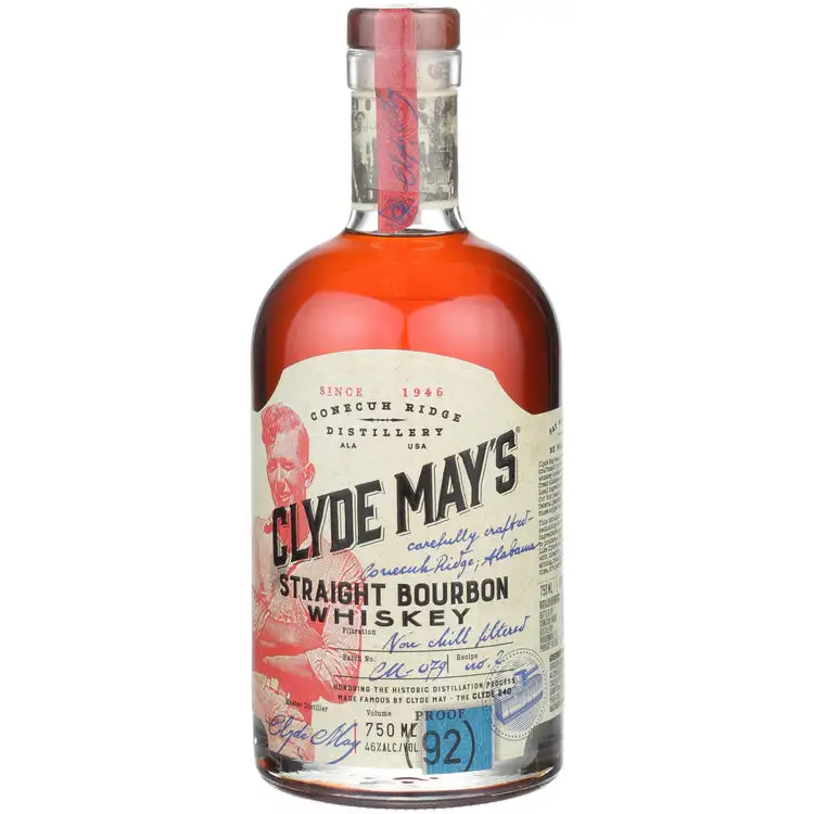 Clyde May S Straight Bourbon 92 1 75L Whiskey 1.75L