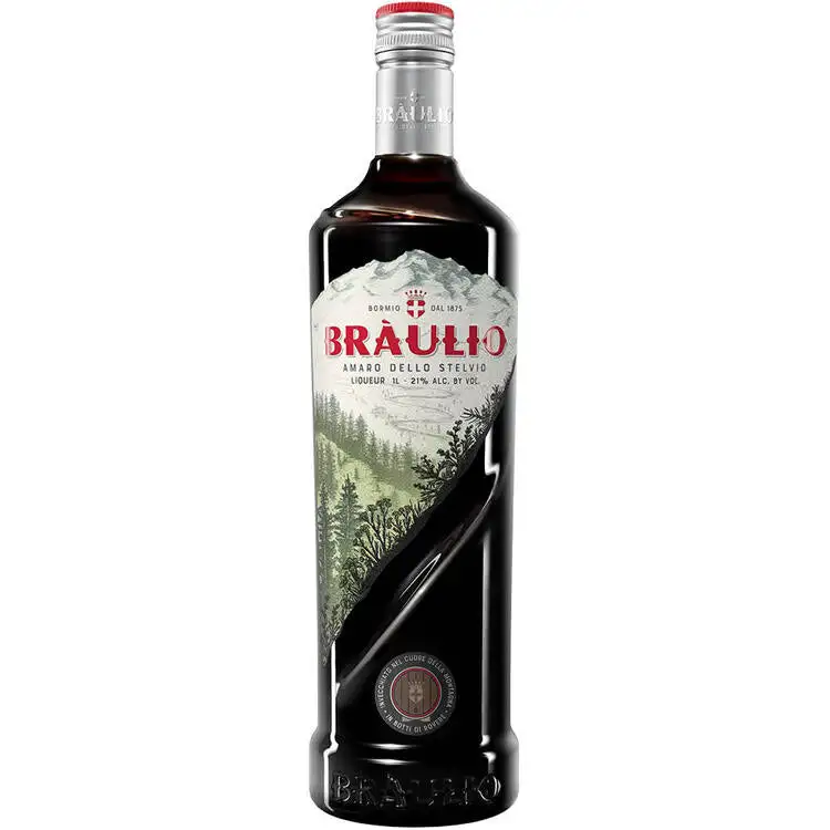 Braulio Liqueur Amaro Bormio Alpino 42 1L Spirits