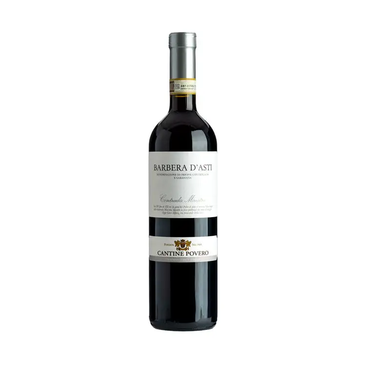 Cantine Povero Barbera D Asti Contrada Maestra 2021 750Ml