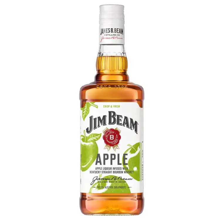Jim Beam Apple Flavored Whiskey 65 1 75L 1.75L