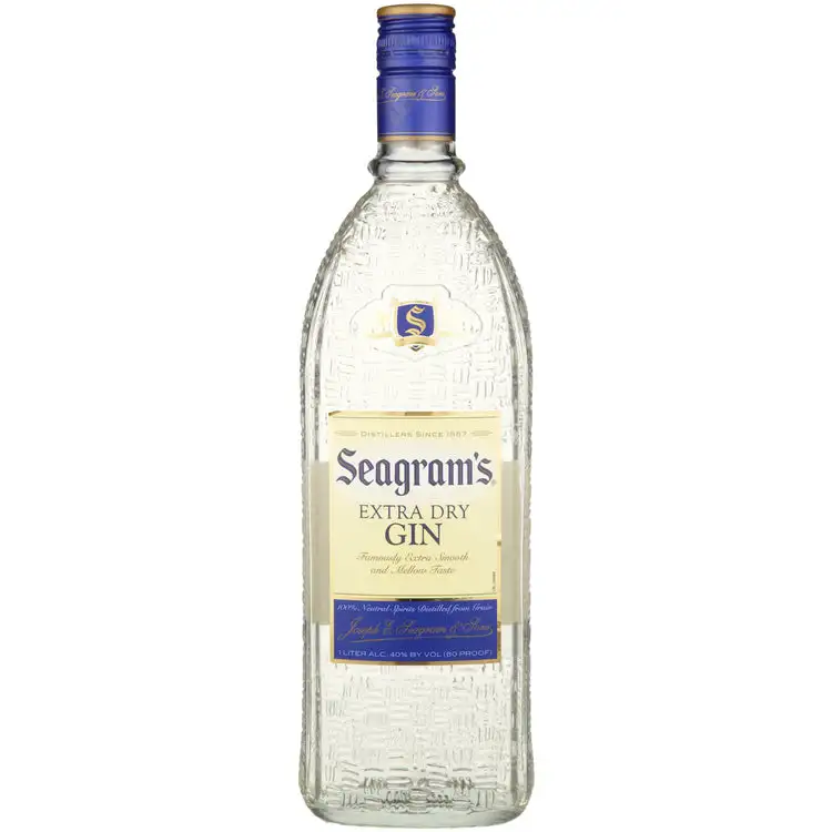 Seagram S Extra Dry Gin 80 750Ml