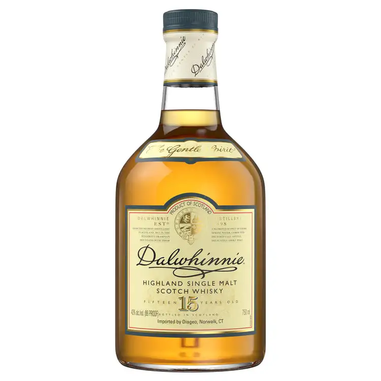 Dalwhinnie Single Malt Scotch 15 Yr 86 750Ml Whiskey