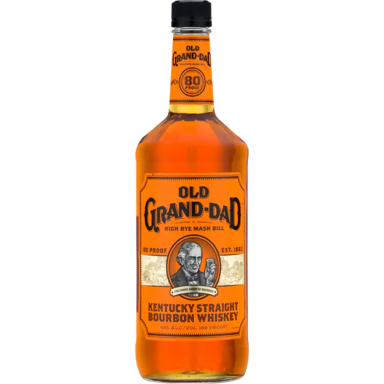 Old Grand Dad Straight Bourbon 80 750Ml Whiskey