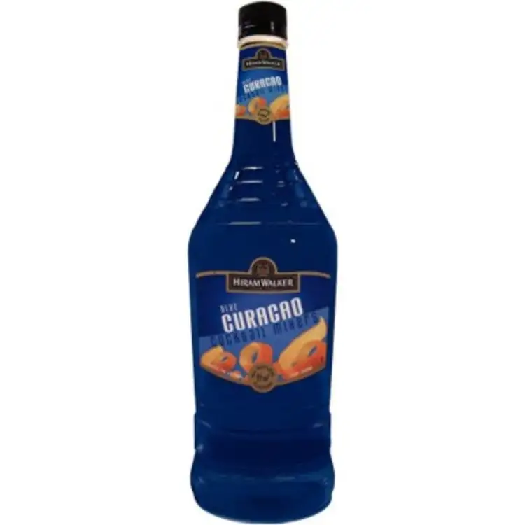 Hiram Walker Curacao Blue 30 1L Spirits