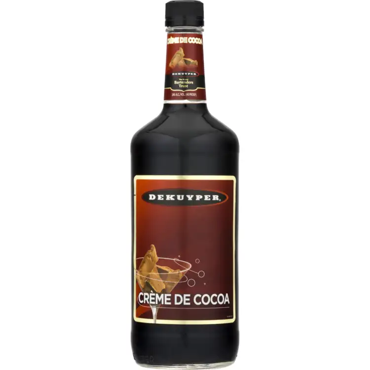 Dekuyper Creme De Cacao Dark 48 750Ml Spirits
