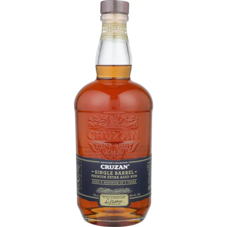 Cruzan Aged Rum Single Barrel Distiller S Collection 5 Yr