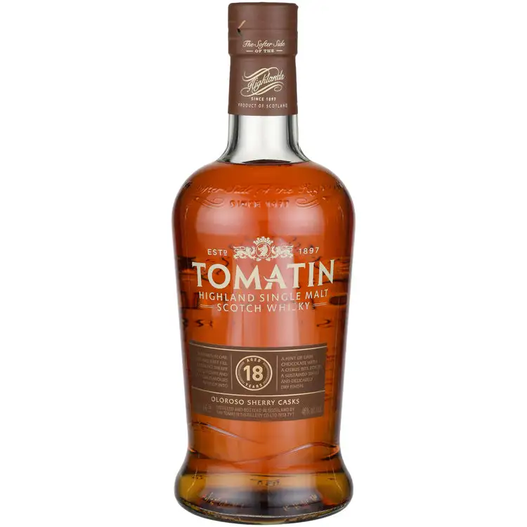 Tomatin Single Malt Scotch 18 Yr 92 750Ml Whiskey