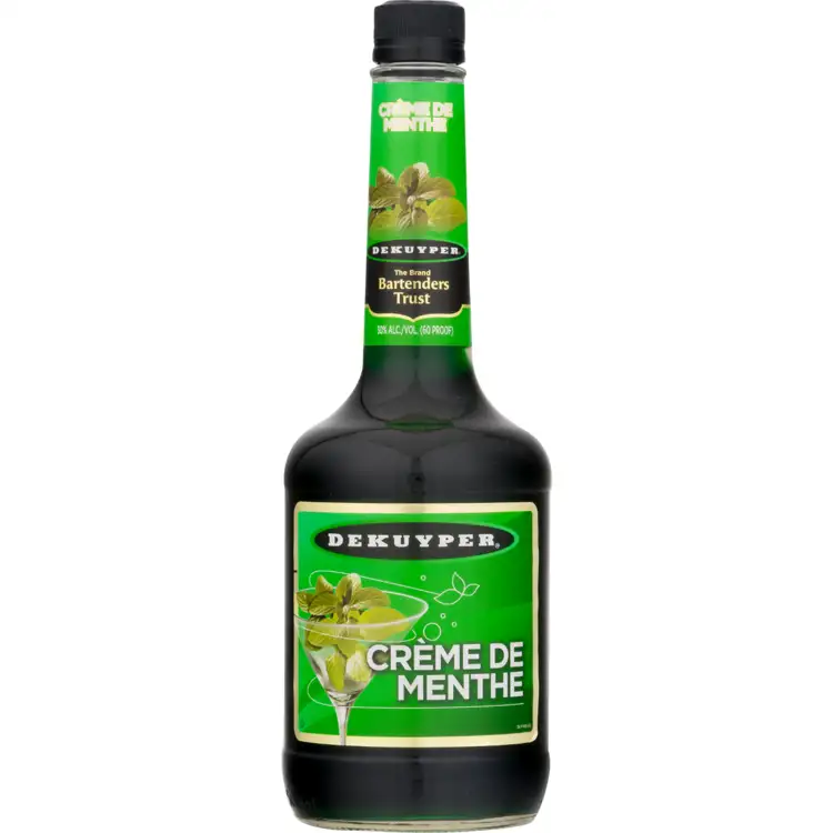 Dekuyper Creme De Menthe Green 60 1L Spirits