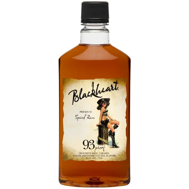 Blackheart Spiced Rum 93 1 75L 1.75L