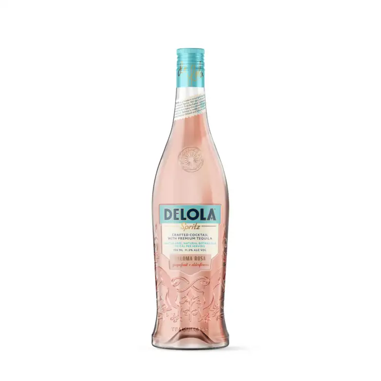 Delola Grapefruit Elderflower Spritz Paloma Rosa Tequila