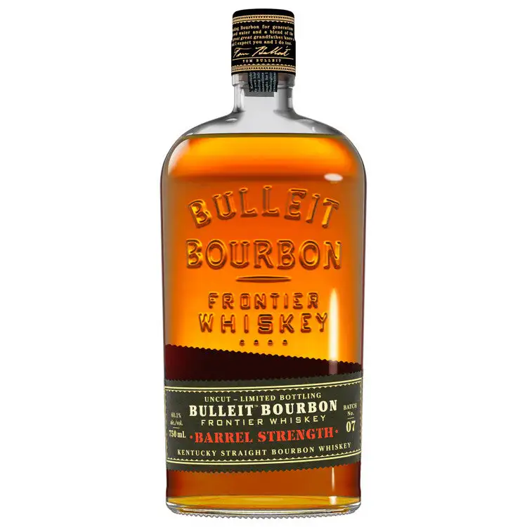 Bulleit Straight Bourbon Frontier Whiskey Barrel Strength