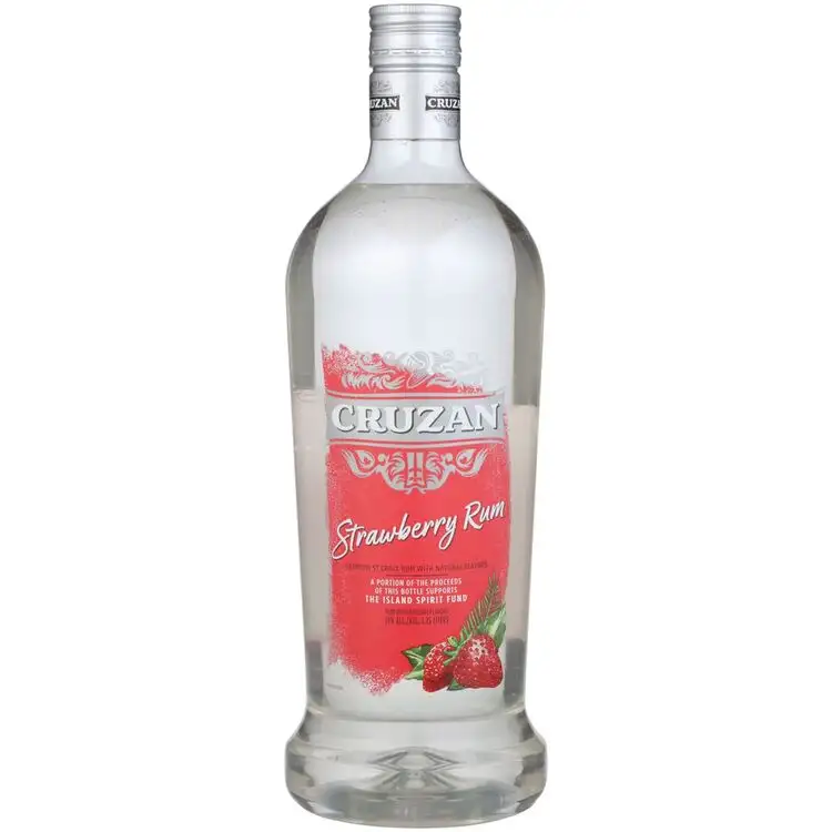 Cruzan Strawberry Flavored Rum 42 1L