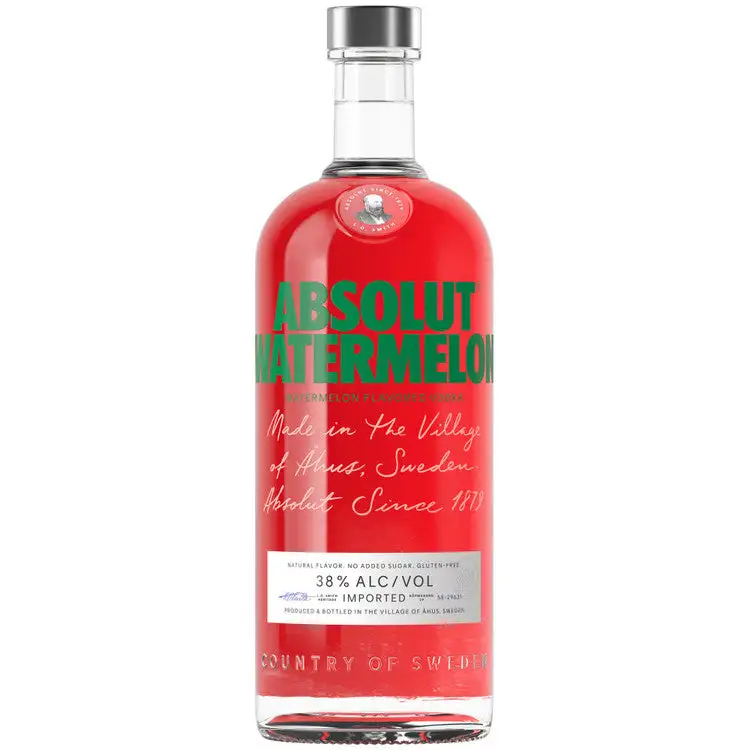 Absolut Watermelon Flavored Vodka 76 750Ml