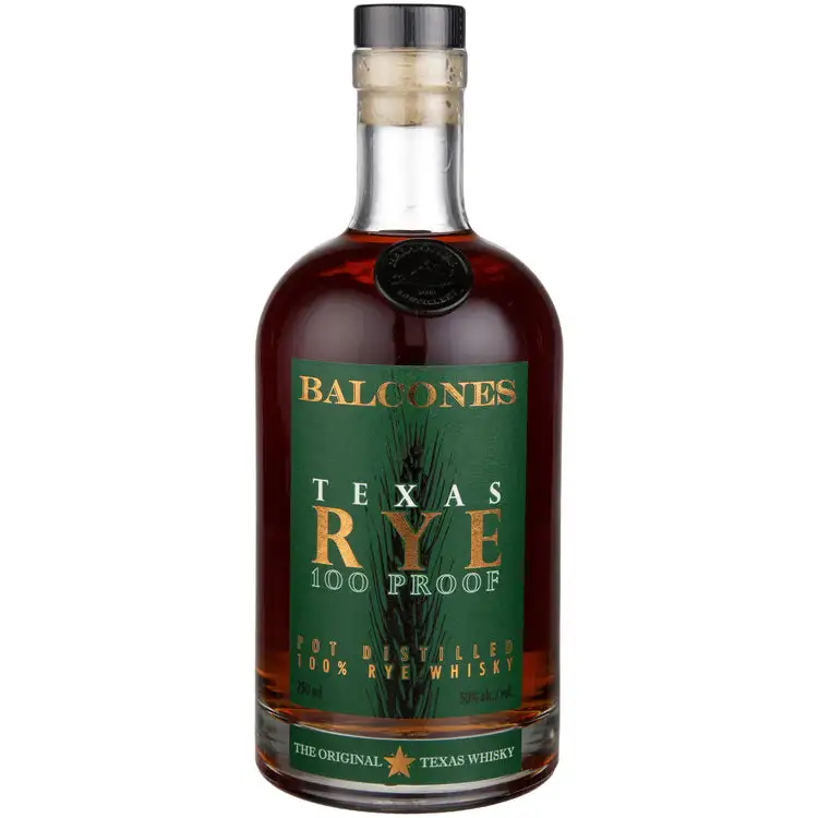 Balcones Rye Whisky Texas 100 750Ml Whiskey