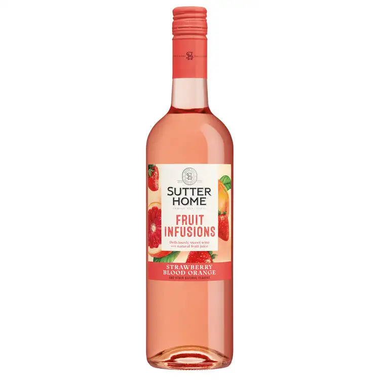 Sutter Home Strawberry Zinfandel Napa Valley Blood Orange