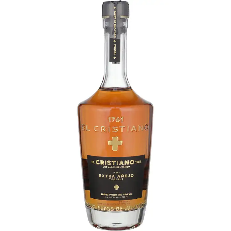 El Cristiano Tequila Extra Anejo 80 750Ml