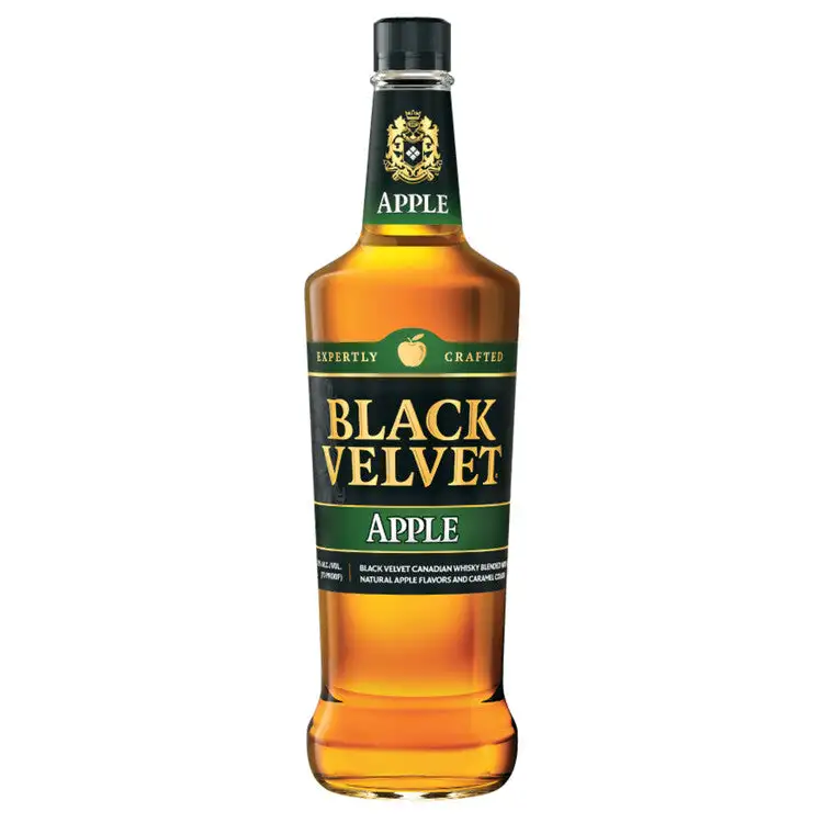 Black Velvet Apple Flavored Whisky 70 1 75L Whiskey 1.75L