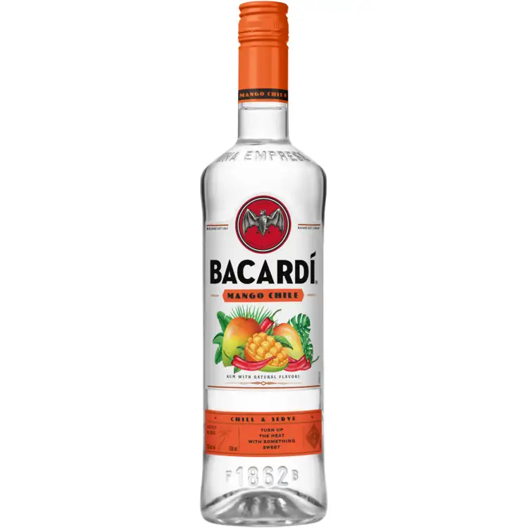 Bacardi Mango Chile Flavored Rum 70 1 75L 1.75L