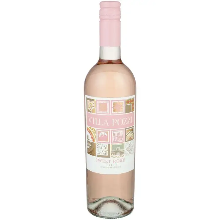 Villa Pozzi Sweet Rose Italy 750Ml Wine
