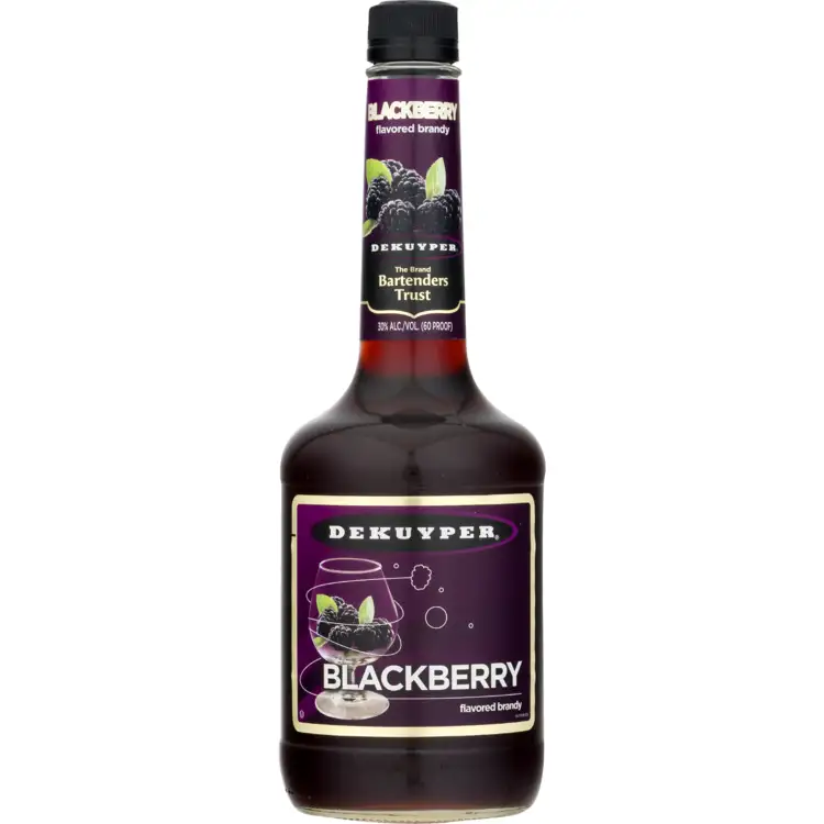 Dekuyper Blackberry Flavored Brandy 60 1L Spirits