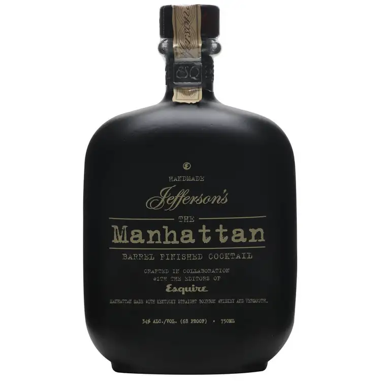Jefferson S The Manhattan Barrel Finished Cocktail 68 750Ml