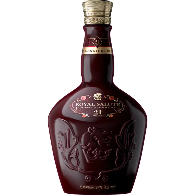 Royal Salute Signature Blended Scotch 21 Yr 80 750Ml Whiskey
