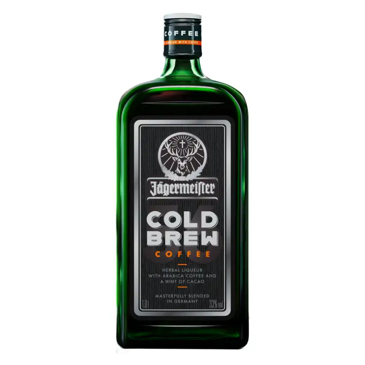 Jagermeister Cold Brew Coffee Herbal Liqueur 66 W Mug 750Ml