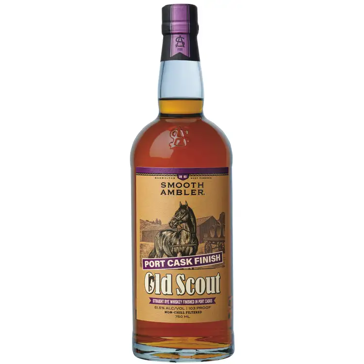 Smooth Ambler Straight Rye Whiskey Old Scout Port Cask