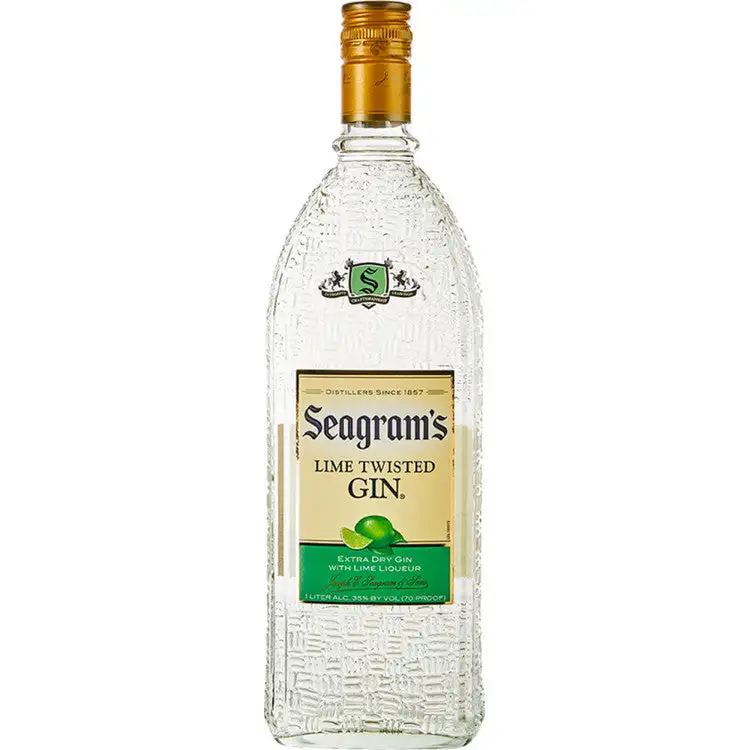 Seagram S Lime Flavored Gin Twisted 70 750Ml