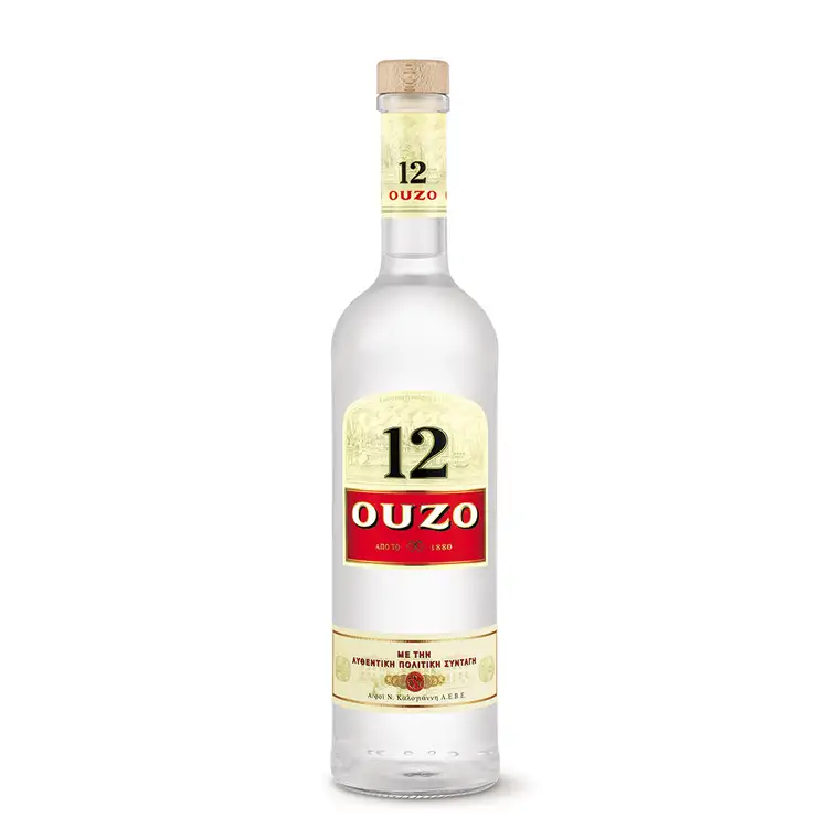 Ouzo 12 80 750Ml Spirits