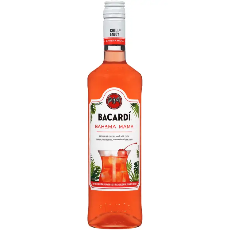 Bacardi Bahama Mama Classic Cocktails 25 750Ml Spirits