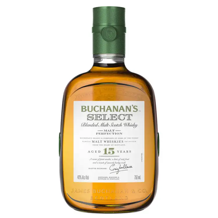 Buchanan S Blended Malt Scotch Select 15 Yr 80 750Ml Whiskey