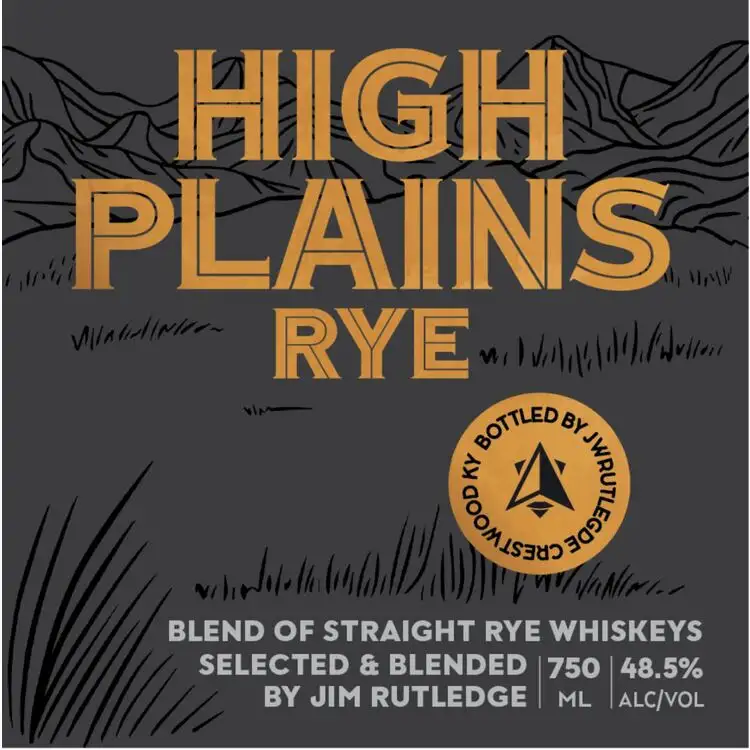 High Plains Rye Whiskey 97 750Ml Premium