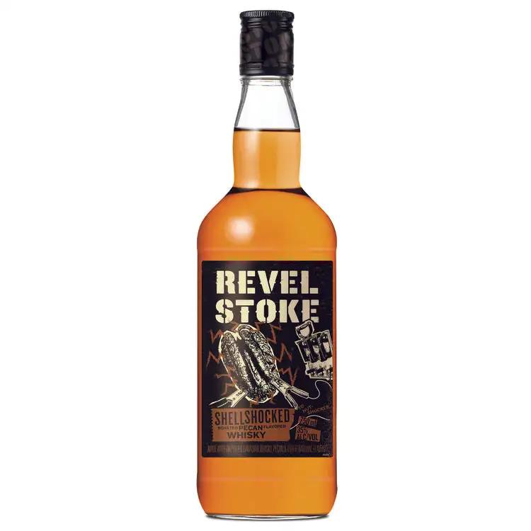 Revel Stoke Roasted Pecan Flavored Whiskey Shellshocked 70