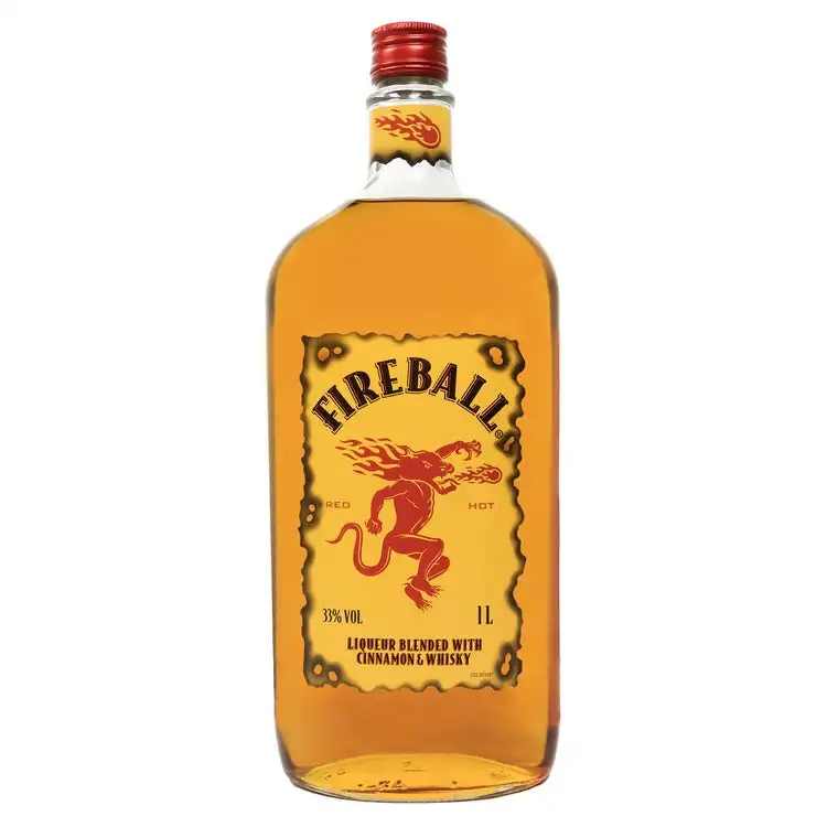 Fireball Cinnamon Whisky 66 750Ml Whiskey