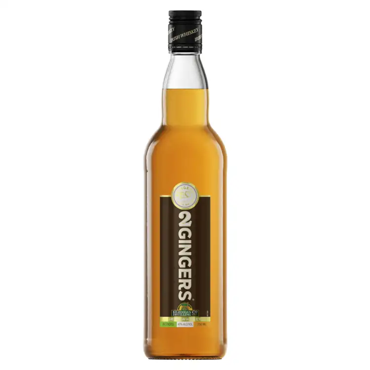 2 Gingers Blended Irish Whiskey 80 1L