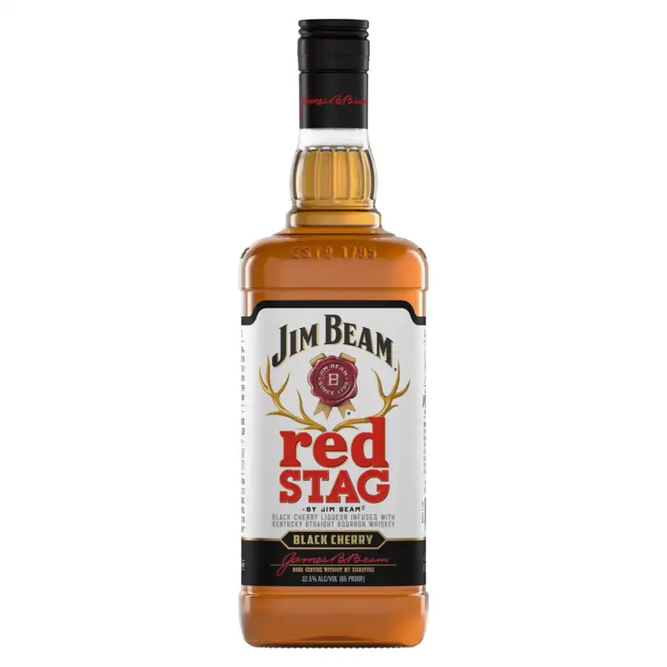 Red Stag Black Cherry Infused Straight Bourbon 65 750Ml Premium